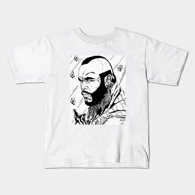 Pity the Fool! Kids T-Shirt by AustinLBrooksART